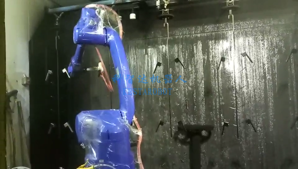 門把手噴漆機(jī)器人(圖5) 門把手噴漆機(jī)器人(圖5)